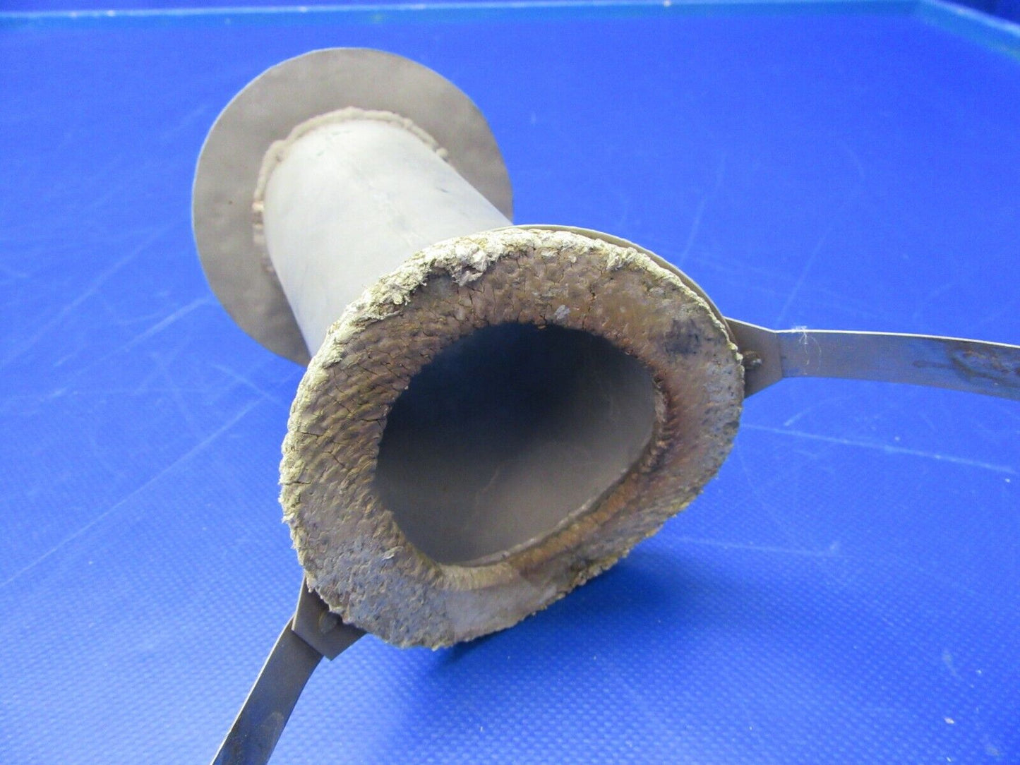 Beech 95-B55 Baron Heater Exhaust Weld Assembly P/N 95-554014-23 (0620-233)