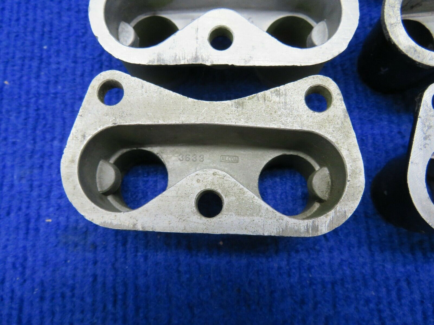 Continental A&C Series Push Rod Housing Flange 530163, ALCOA LOT OF 6 (0222-606)