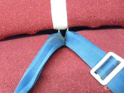 Early Cessna 172 Rear Bench Seat Assy w/ Seat belts P/N 0500103-74 (0823-459)