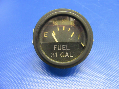 Fuel Quantity Gauge 31 Gallon Brantly B-2B Helicopter No Data Tag (0521-625)