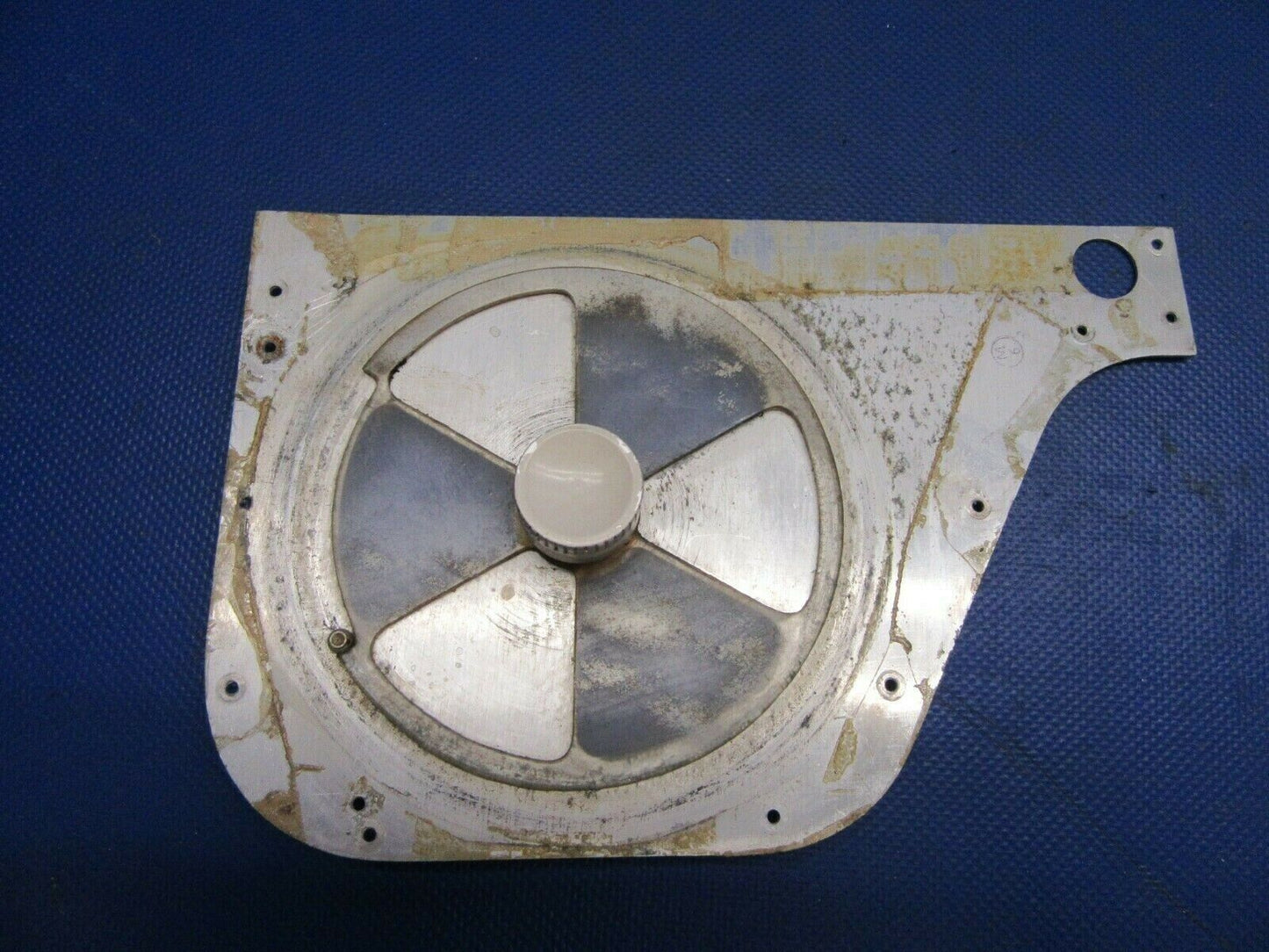 Mooney M20G Overhead Vent Plate & Deflector RH P/N 640198-023 (0921-341)
