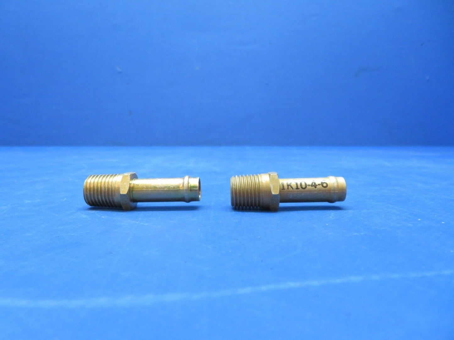 Rapco Vacuum System Fitting P/N 1K10-4-6 LOT OF 2 NOS (0923-569)