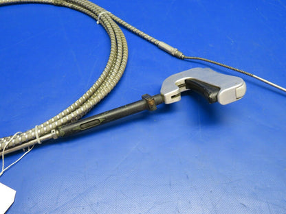 Learjet 25 Airplane Drag Chute Handle and Cable P/N 27340-5 Man Cave (0520-115)