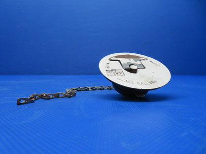 Cessna 401 / 401A Shaw Aero Wing Fuel Cap Assy w/ Chain P/N 0721303-7 (0124-142)