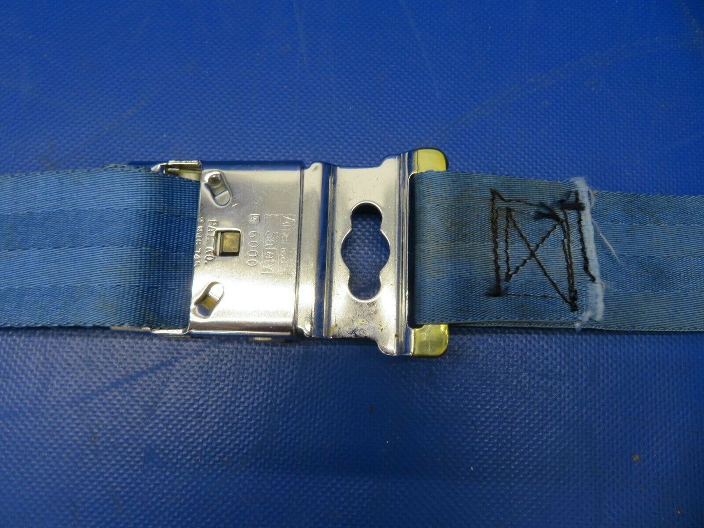 Cessna 170 Rear / Passenger Sear Belt w/ Cessna Emblem P/N CM4027-23 (0721-883)