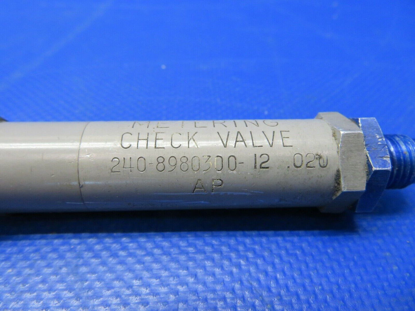 Metering Check Valve P/N 240-8980300-12 (815-35)