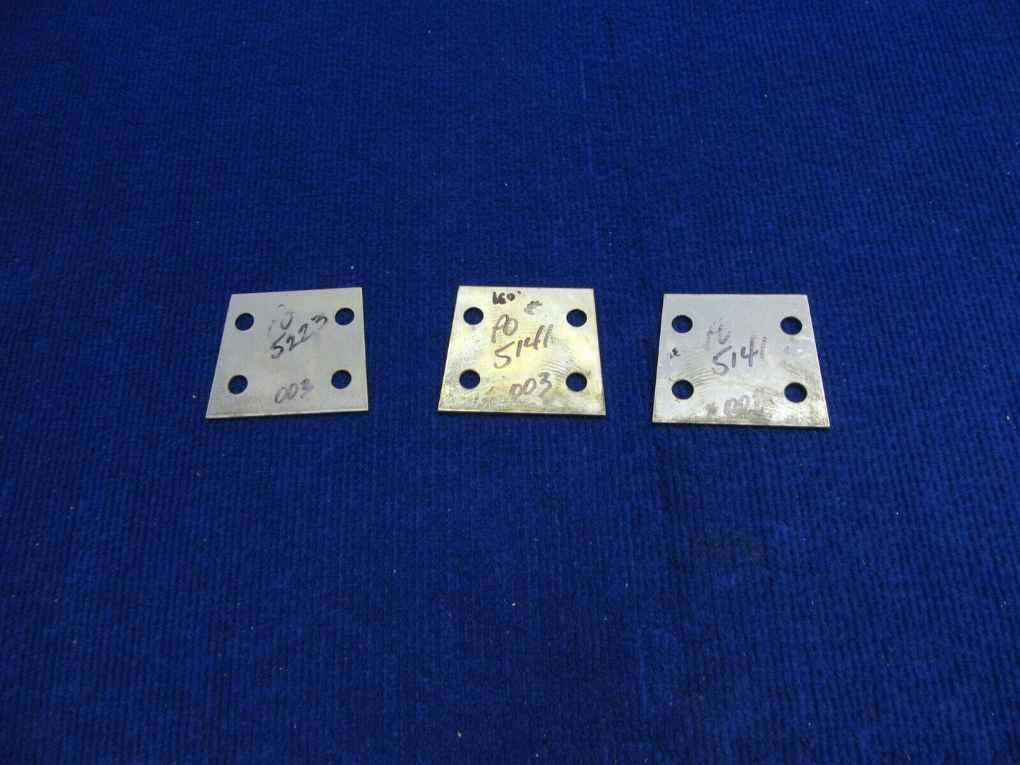 Cirrus SR-22 Landing Gear Shim LOT OF 3 P/N 19514-001 (0122-392)