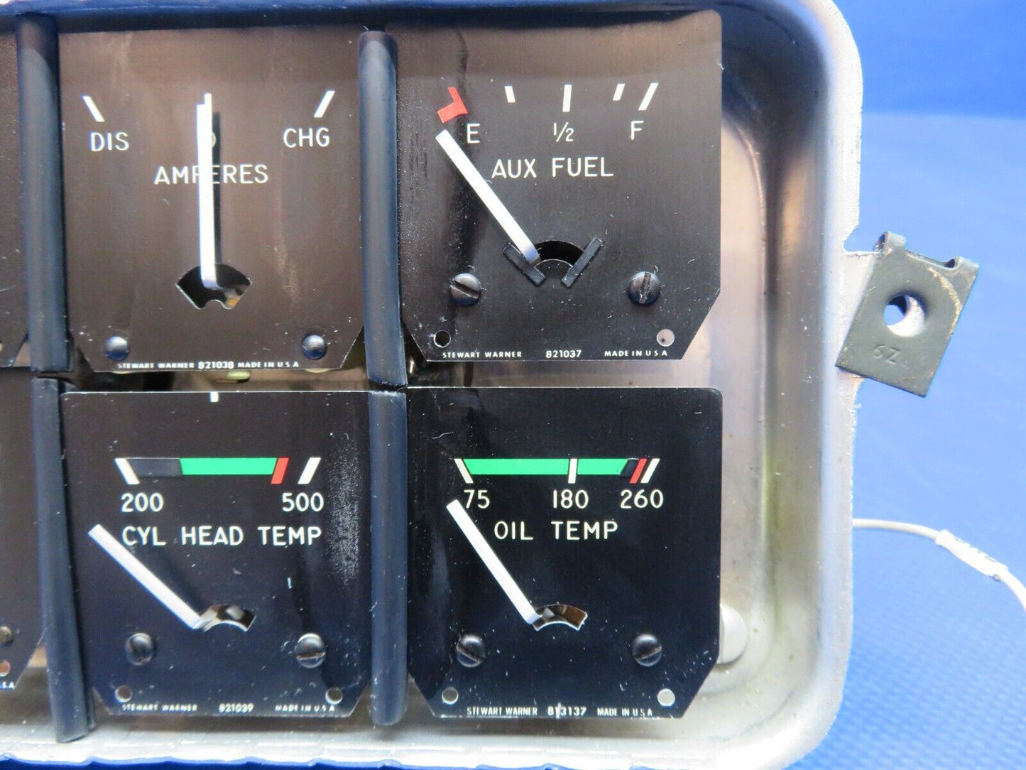 Bellanca 17-30A Stewart Warner Cluster Gauge P/N 436405 w/ WARRANTY (0224-1511)