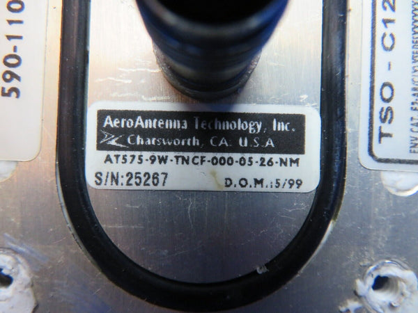 Aero Antenna Technology GPS Antenna P/N AT575-9 (0224-252)