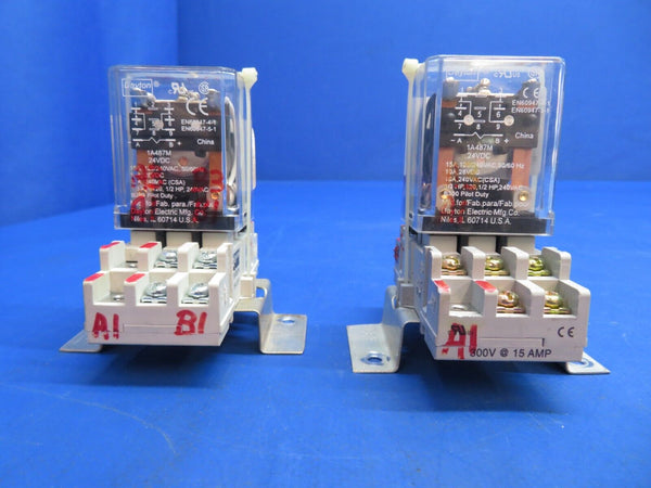 Piper Aerostar 602P Relay Assy P/N KHS-17D11, 1A487 LOT OF 7 (0123-985)