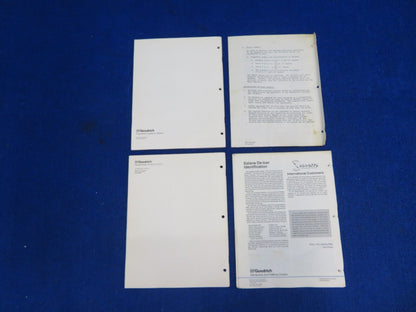 BF Goodrich Propeller Deice Maintenance Installation Overhaul Manuals (0522-783)