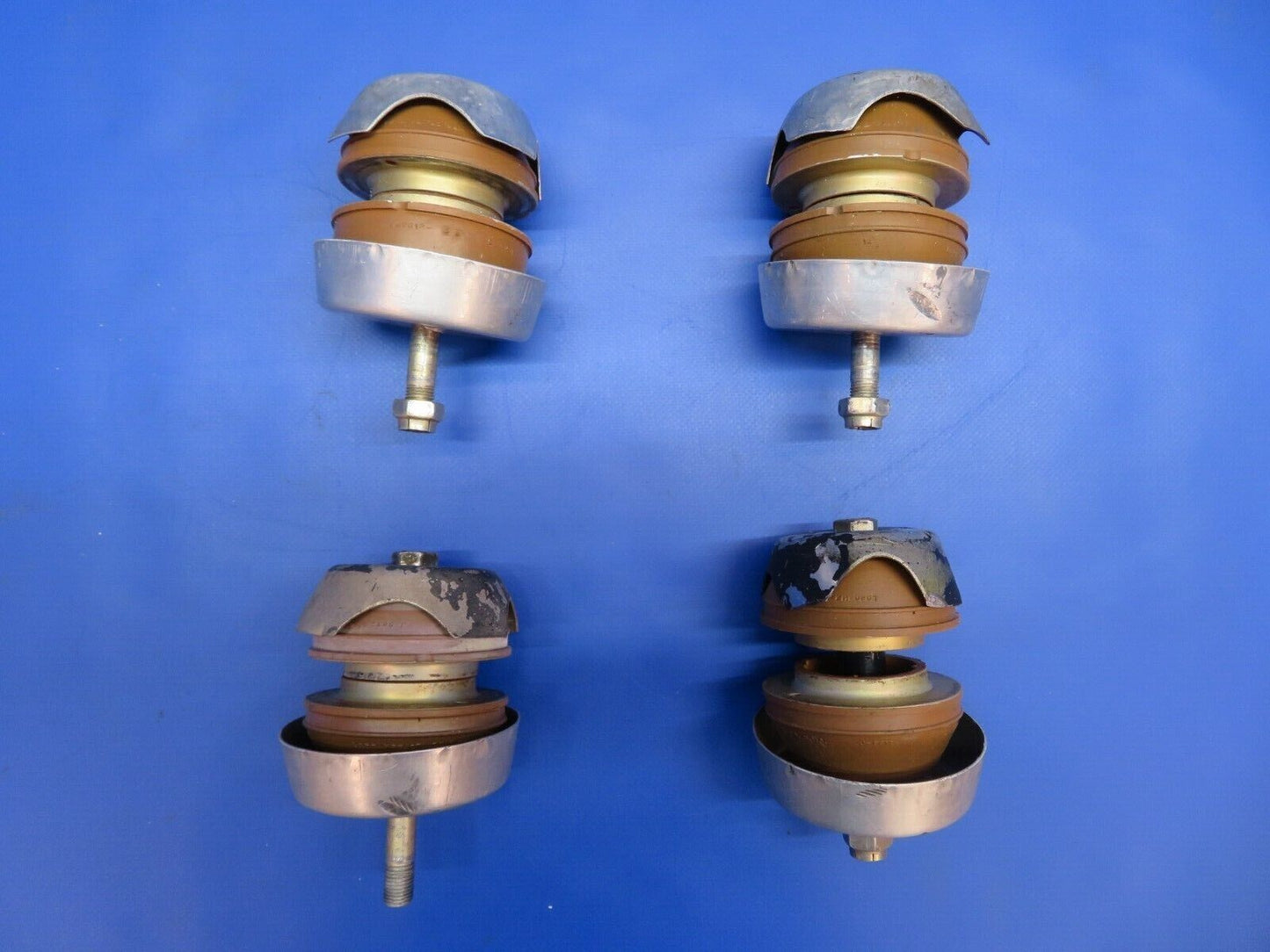 Mooney M20K Lord Engine Shock Mount Set (1) J-9613-75 & (3) J-9613-7 (0922-725)