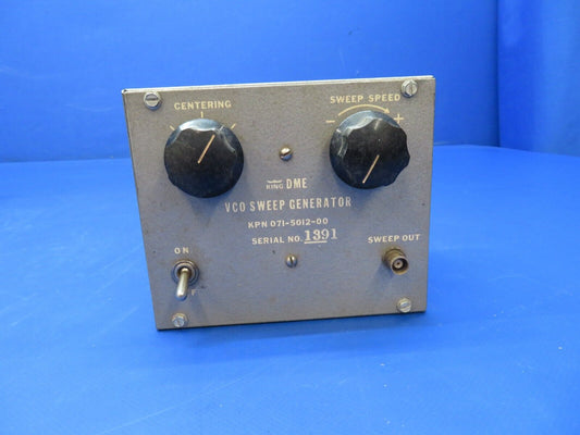 King V.C.O. Sweep Generator  Vintage P/N 071-5012-00 (1122-375)