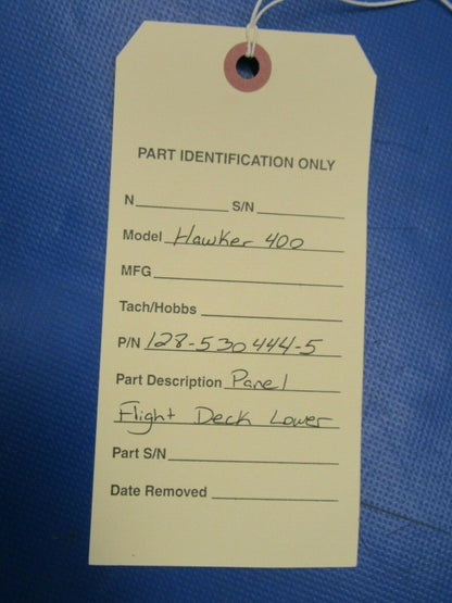 Beech 400 Panel LWR Fuselgae FWD P/N 128-530444-5 NOS w/8130 (0419-426)
