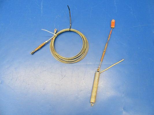 Bellanca 17-30A Super Viking Elevator Bellcrank Spring & Cable (0819-206)