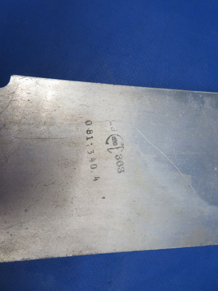 Cessna 310 /310Q Cover Plate LH & RH Rudder Pedal Torque P/N 0811340-4 (0823-681