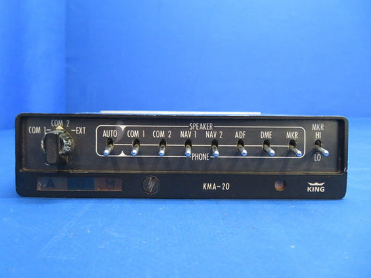 King KMA-20 Audio Panel (0123-724)