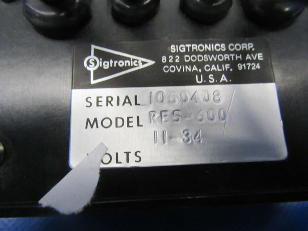 Sigtronics Stereo Switcher 11-34 Volts P/N RES-600 (0518-371)