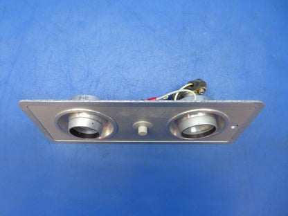 Beech 95-B55 Baron Wemac Light & Vent Assy Plate P/N 2515, 2565 (0623-351)
