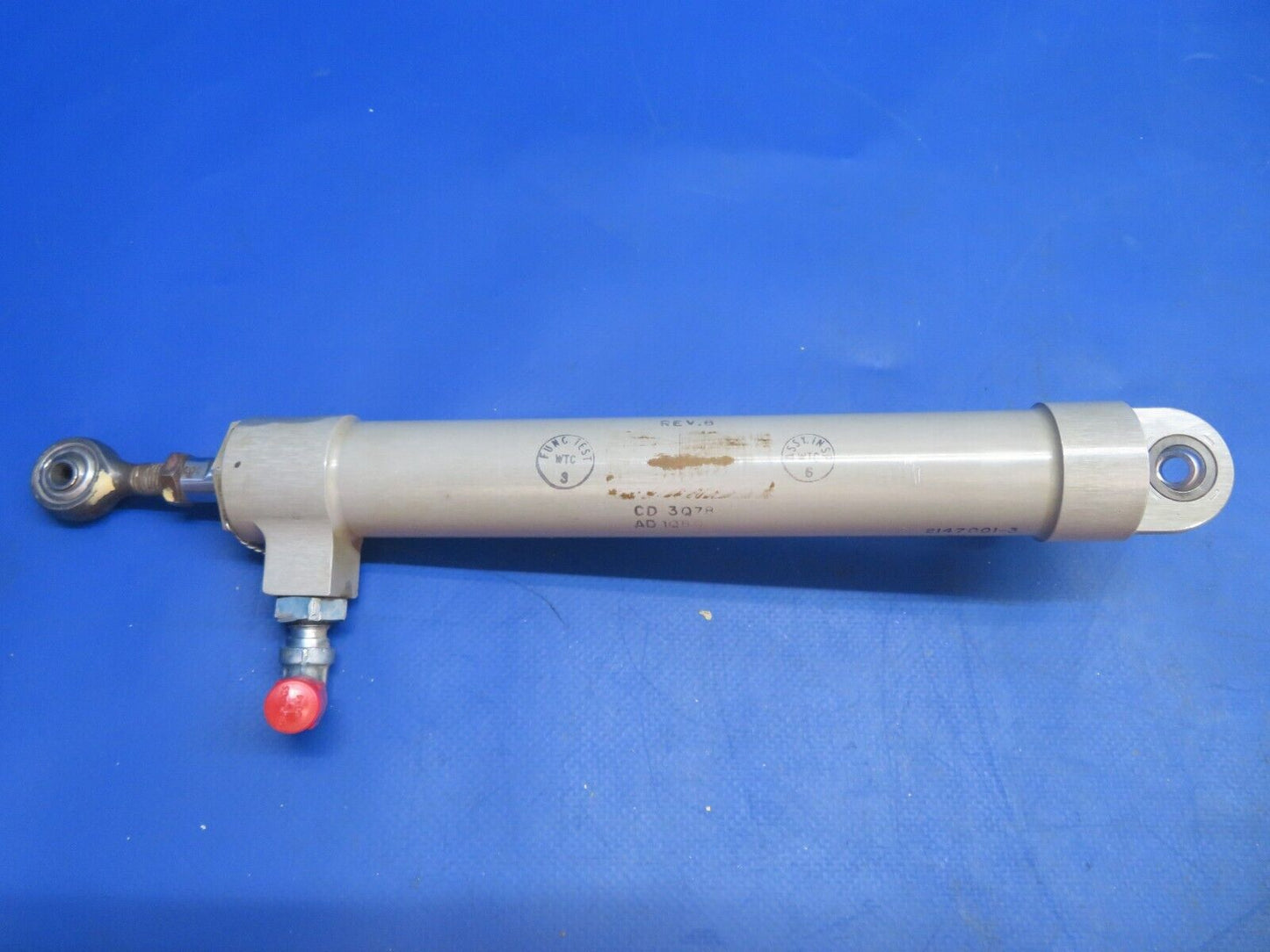 Piper Aerostar 602P RH Flap Actuator Assy P/N 980017-02, 980017-002 (0123-808)
