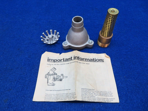 Ball Bearing Pump and Foot Valve P/N 3142 NOS (0622-940)