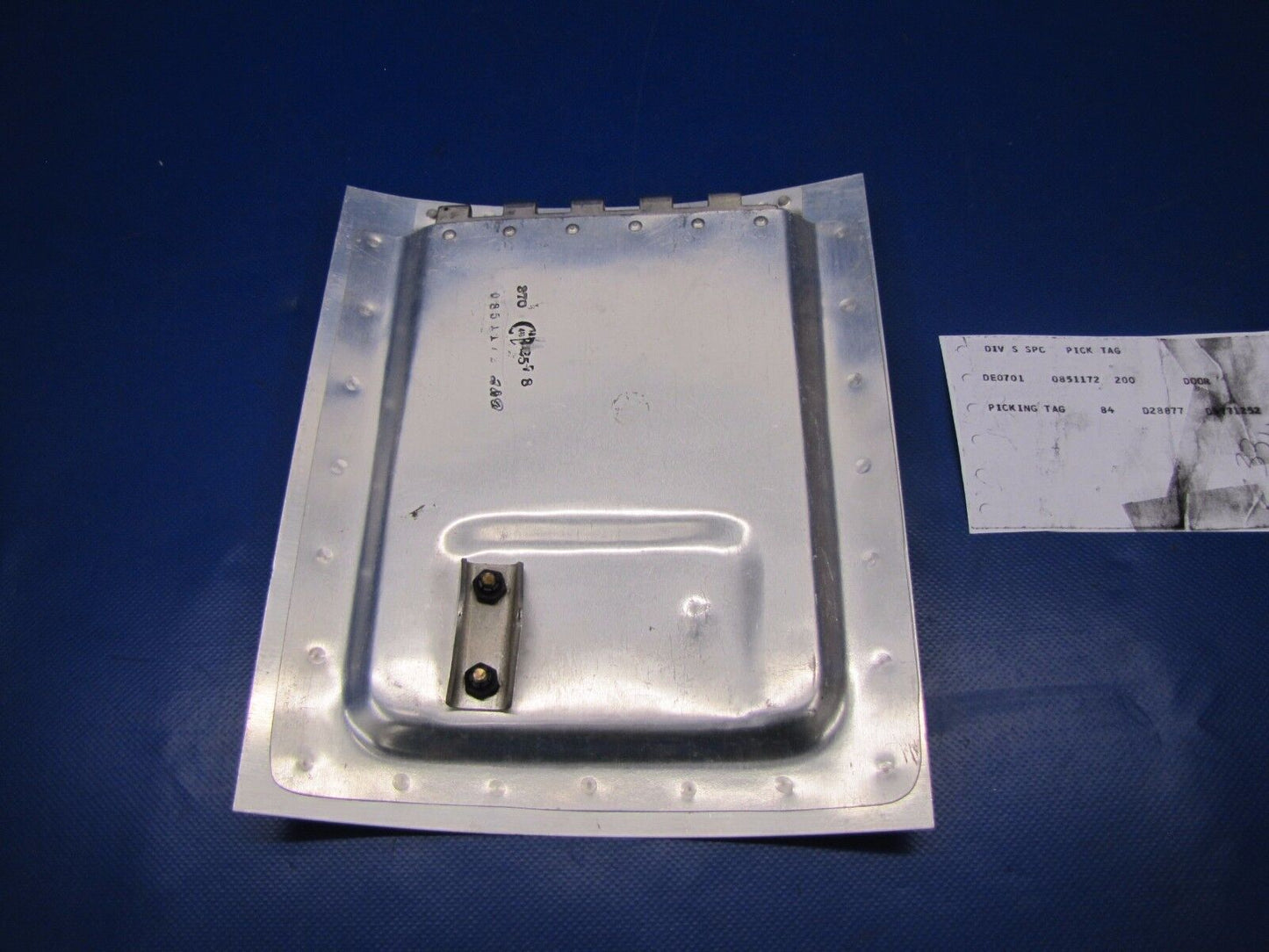 Cessna 310 P, Q, & R Cowl Flap Door P/N 0851172-200 (0517-16)