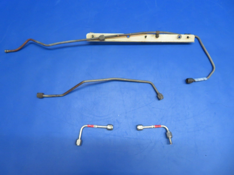 Piper PA-34-200T Continental TSIO-360 Cylinder Drain Lines LOT (0323-503)