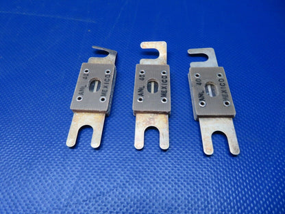 Bussman Current Limiter / Fuse P/N ANL-40 LOT OF 3 NOS (0224-316)