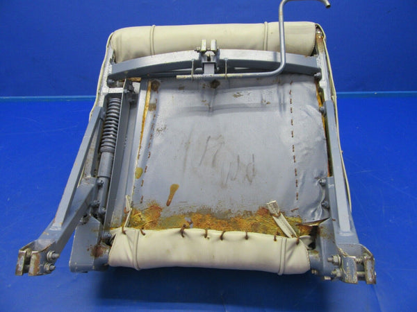 1964 Beech 95-B55 Baron LH Rear Middle Row Seat Assembly 35-534425-3 (0620-240)