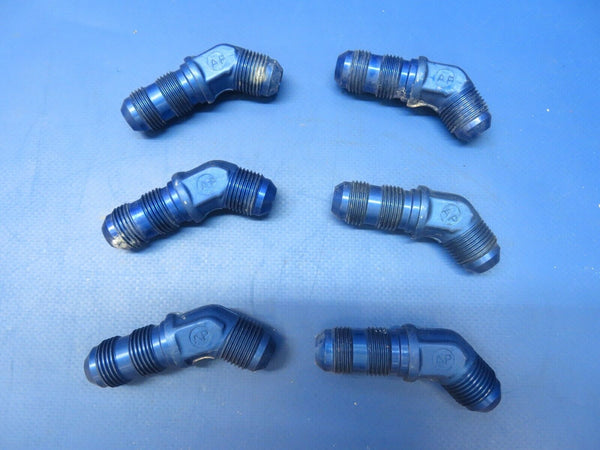45 Degree Elbow P/N AN837-8D LOT OF 6 (1222-306)
