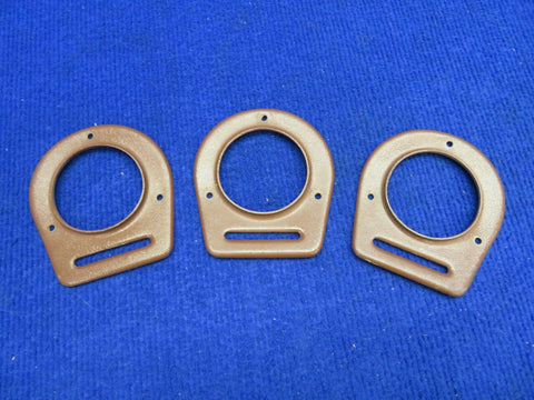 Piper Cover Assy Air Vent Brown P/N 65735-19 LOT OF 3 (0122-615)