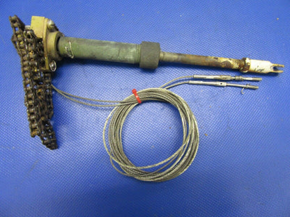 Beech 95-B55 Baron Actuator Rudder Trim Tab w / Chain 96-526000-601 (0721-321)