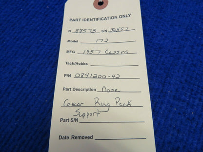 Cessna 172 Nose Gear Ring Pack Support P/N 0841200-42 (0322-456)