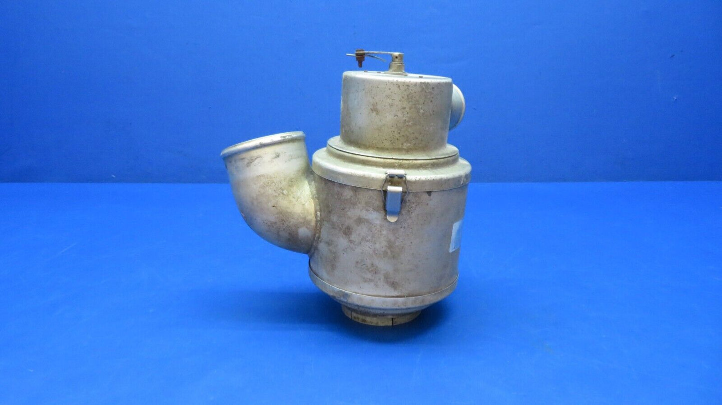 Cessna 401 RH Air Induction Canister Weld Assy w/ Cap P/N 0850320-24 (0523-223)