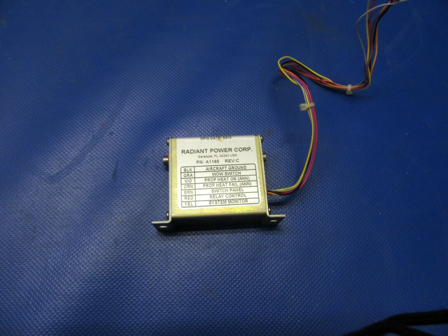 Radiant Power Corp Propeller Heat Timer 691-234, A1165 CORE or PARTS  (0421-359)