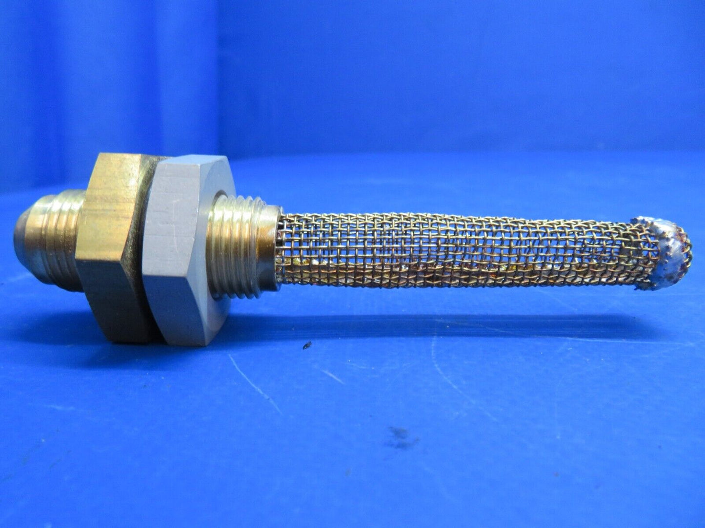 Fuel Strainer MTO Fuel Screen, Size -8 AN Fitting, P/N F-440 NOS (1222-801)