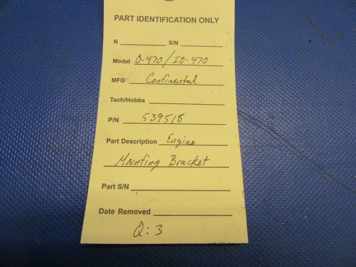 Continental O-470 / IO-470 Engine Mounting Bracket 539518 (0821-623)