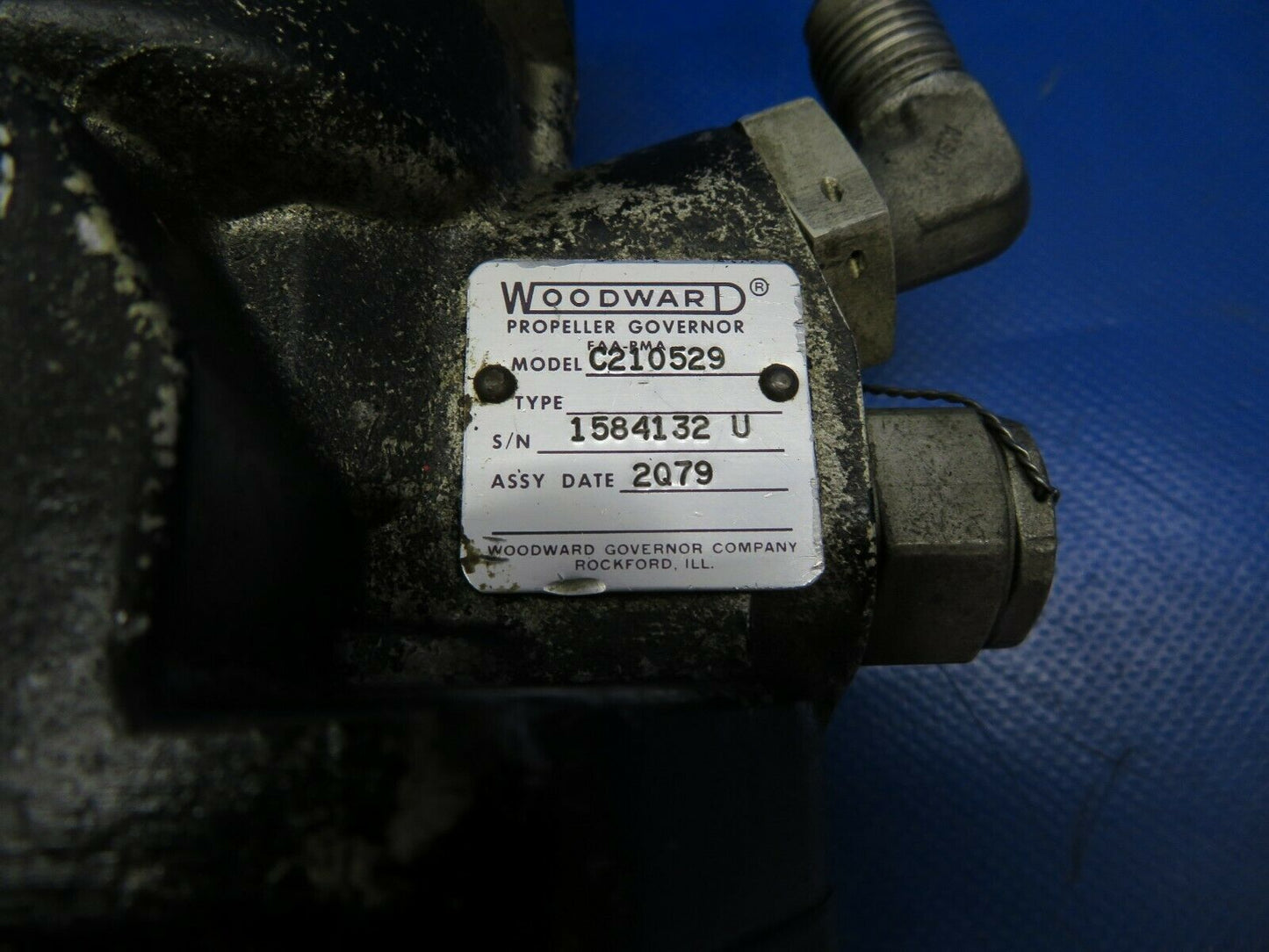 Beech Baron Woodward Prop Governor P/N C210529 (0420-108)