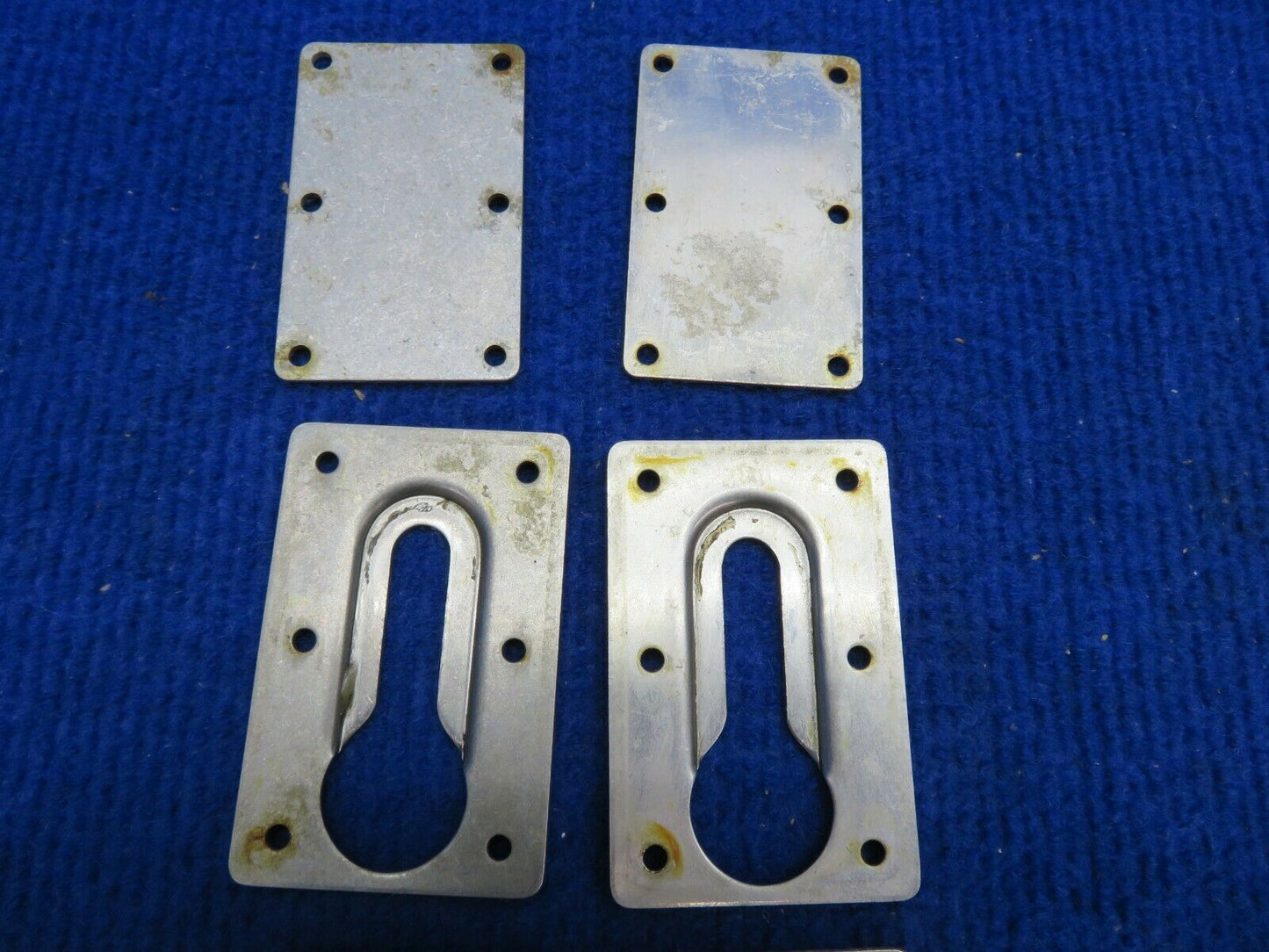 Piper Arrow Seat Attachment Plates & Retainers P/N 79781-02 1 LOT (0222-848)