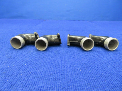 Continental A65, A75, A80 Intake Elbow LOT OF 4 P/N 4602, 3585 (0222-604)