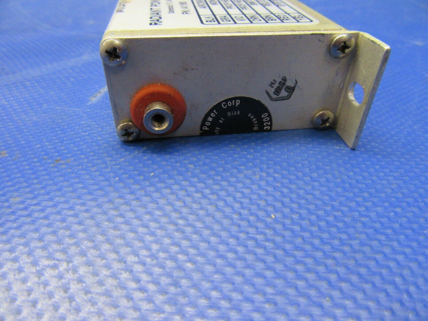 Radiant Power Corp Propeller Heat Timer 691-234, A1165 CORE or PARTS  (0421-359)