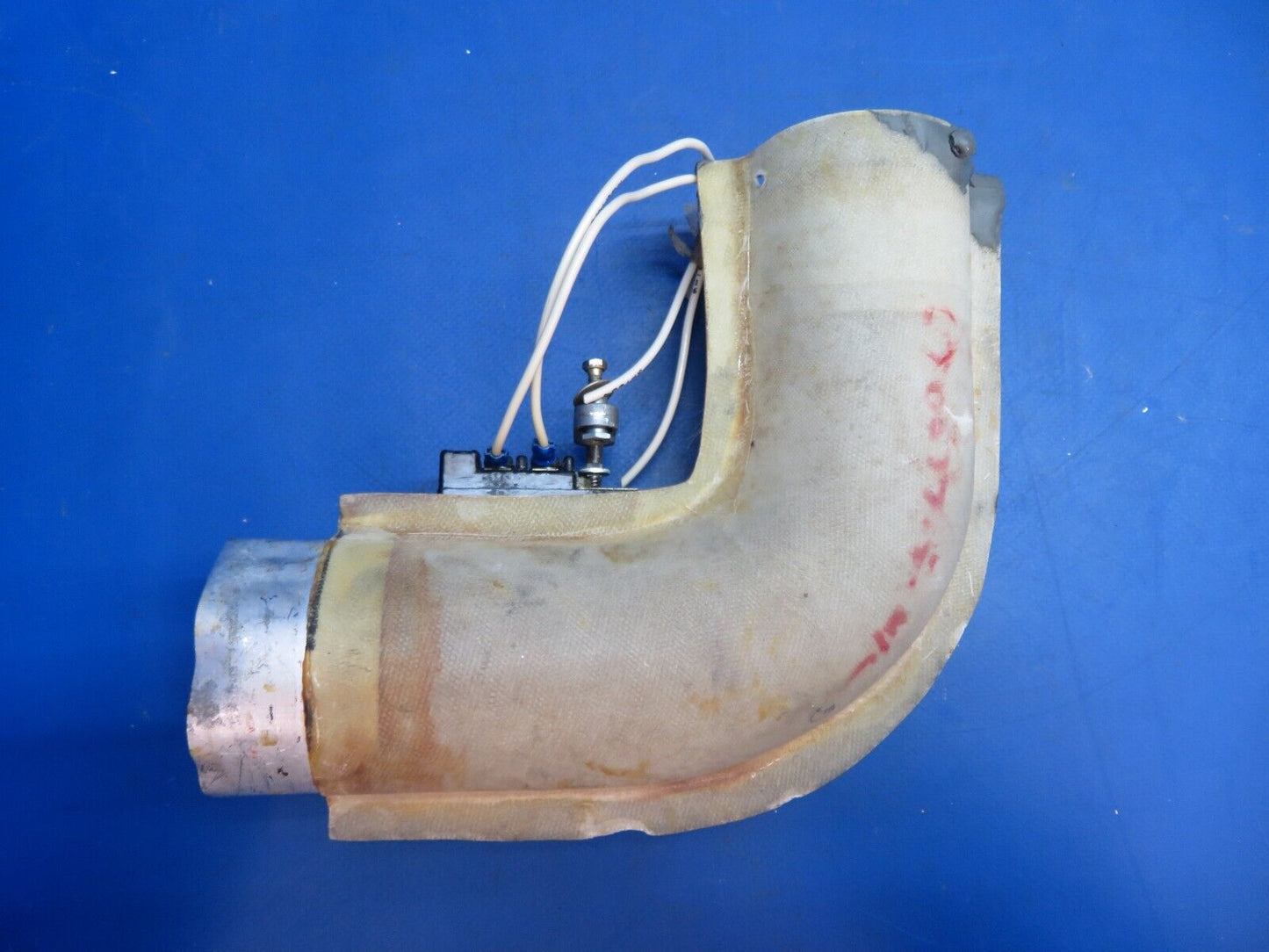 Piper Aerostar 602P Venolating Duct Assy RH w/ Switch P/N 670077-501 (0123-624)