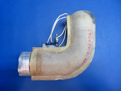 Piper Aerostar 602P Venolating Duct Assy RH w/ Switch P/N 670077-501 (0123-624)