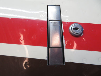 Beech 95-B55 Nose Baggage Compartment Door w/ Key  P/N 002-410055-3 (0523-1022)