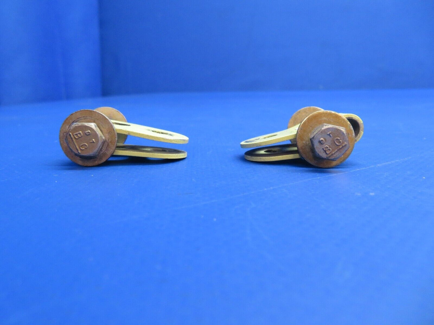Socata TB-10 Tobago Rear Seat Belt Shackle P/N TB1079012100 LOT OF 2 (1122-501)