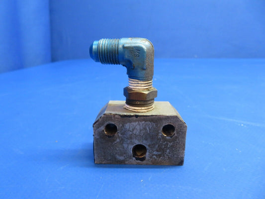 Brantly B2B Helicopter Fuel Block Assy P/N 3086 (1022-833)