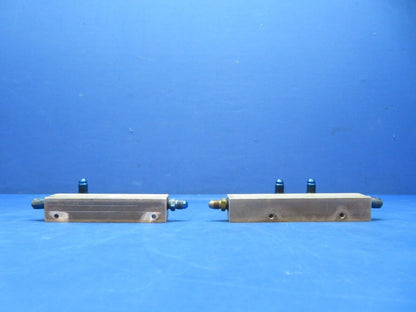 Piper PA-28R-180 Hydraulic Manifold LH & RH P/N 67521-00 (1123-420)