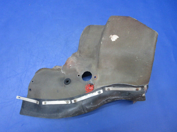 Damaged - Lycoming LIO-360-M1A RH Engine Baffle P/N C61-7166-103-001 (0623-163)