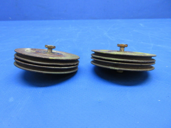 Cessna Formica / Westinghouse Phenolic Pulley P/N AN-210-2A LOT OF 8 (0723-132)