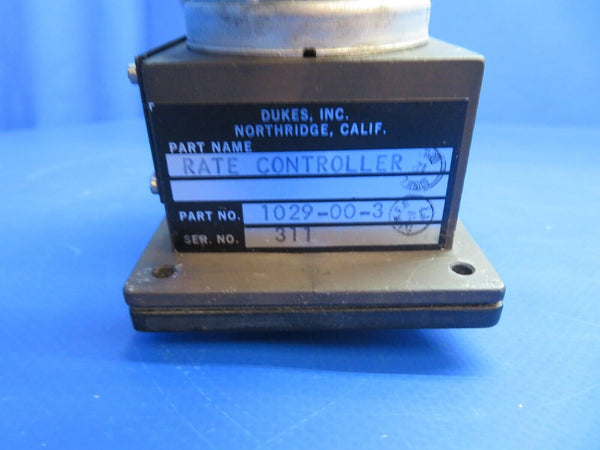 Piper Aerostar 602P Dukes Rate Controller Outflow Valve P/N 1029-00-3 (1022-613)
